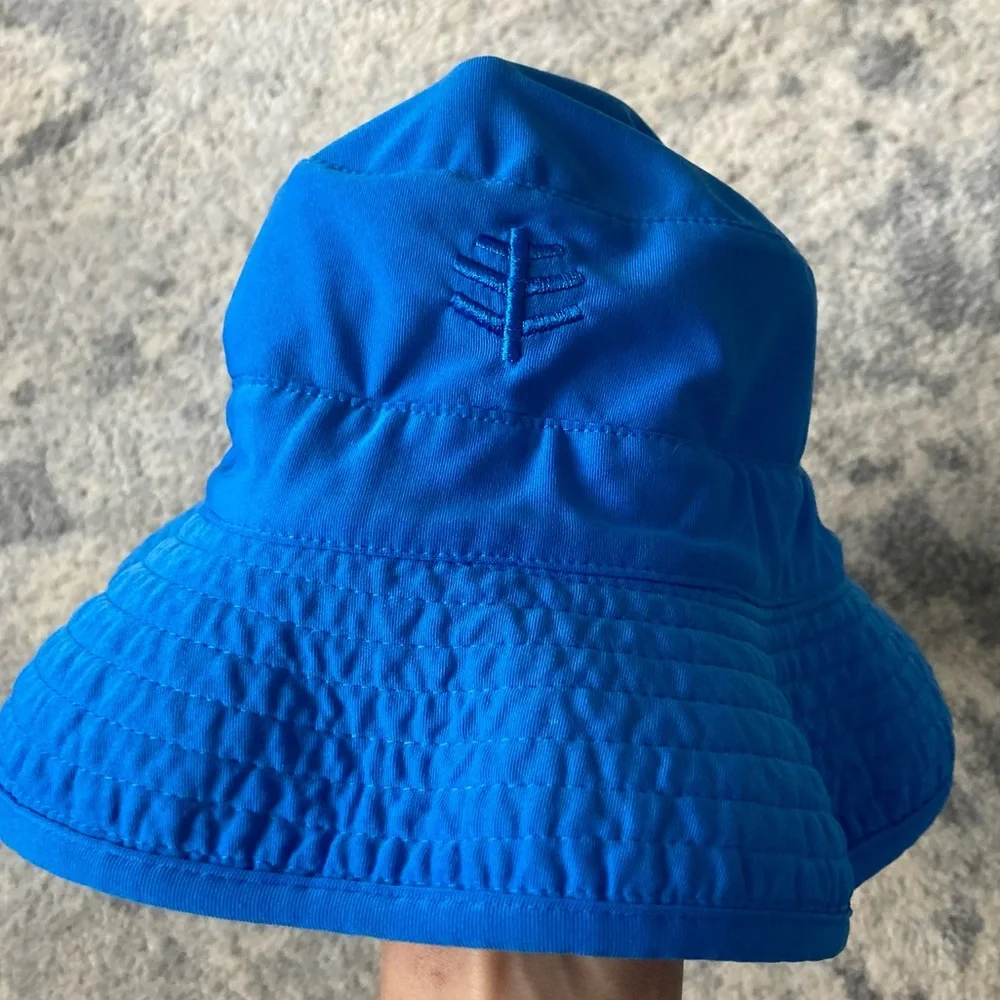 [Coolibar] Kids UPF 50+ Surfs Up Bucket Hat S/M - Picture 4 of 8